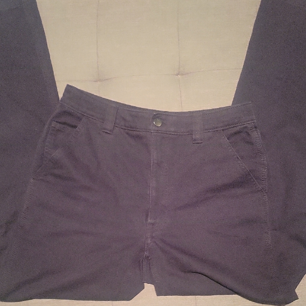 TNA Aritzia Flared Black Jeans